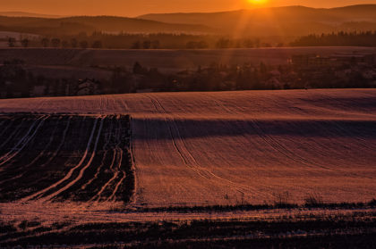 vysočina západ slunce jihlava zima jan stojan janstojan pentax janstojan.com