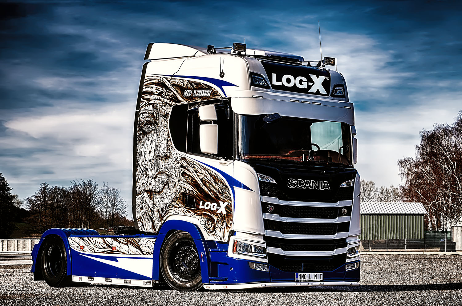 Truck Scania 1NO LIMIT společnosti LOG-X od Jan Stojan Photography ©