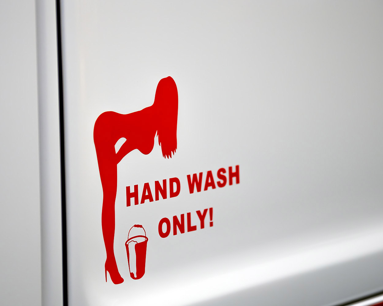 Hand wash only! on truck jan stojan fotograf a retušér