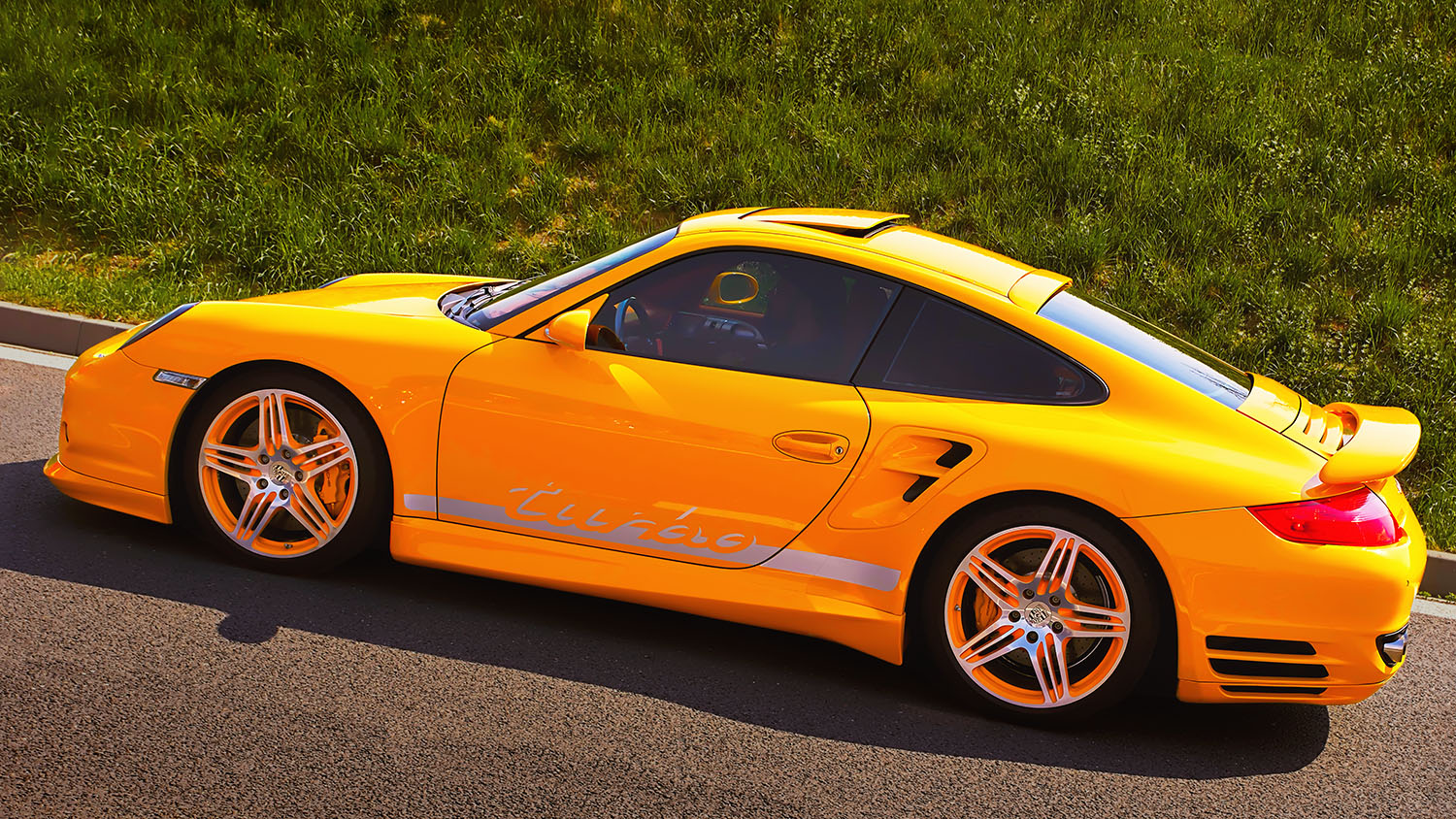 Yellow Porsche od Jan Stojan Photography ©