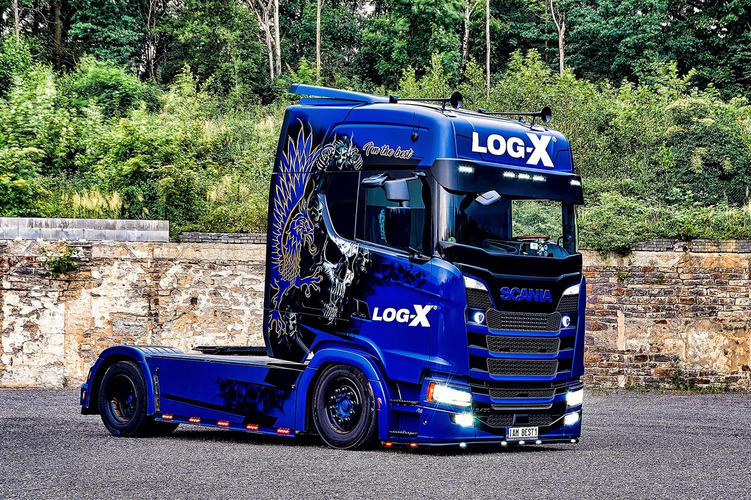 Truck Scania IAM BEST1 společnosti LOG-X od Jan Stojan Photography ©