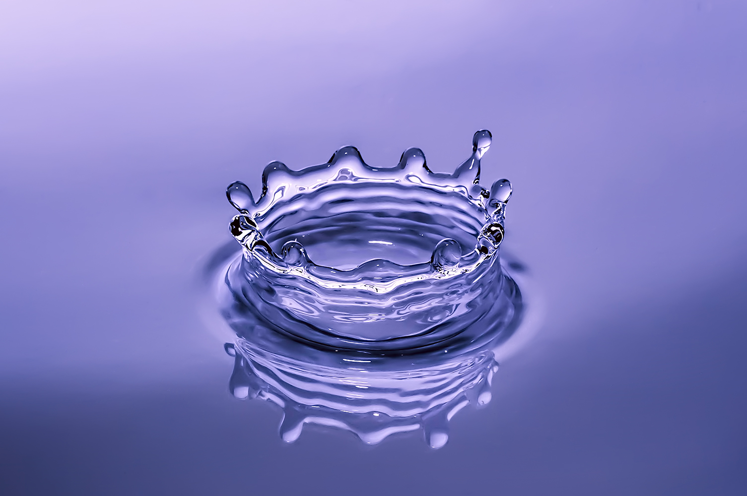 Detail dopadu water-drop na hladinu od Jan Stojan Photography ©