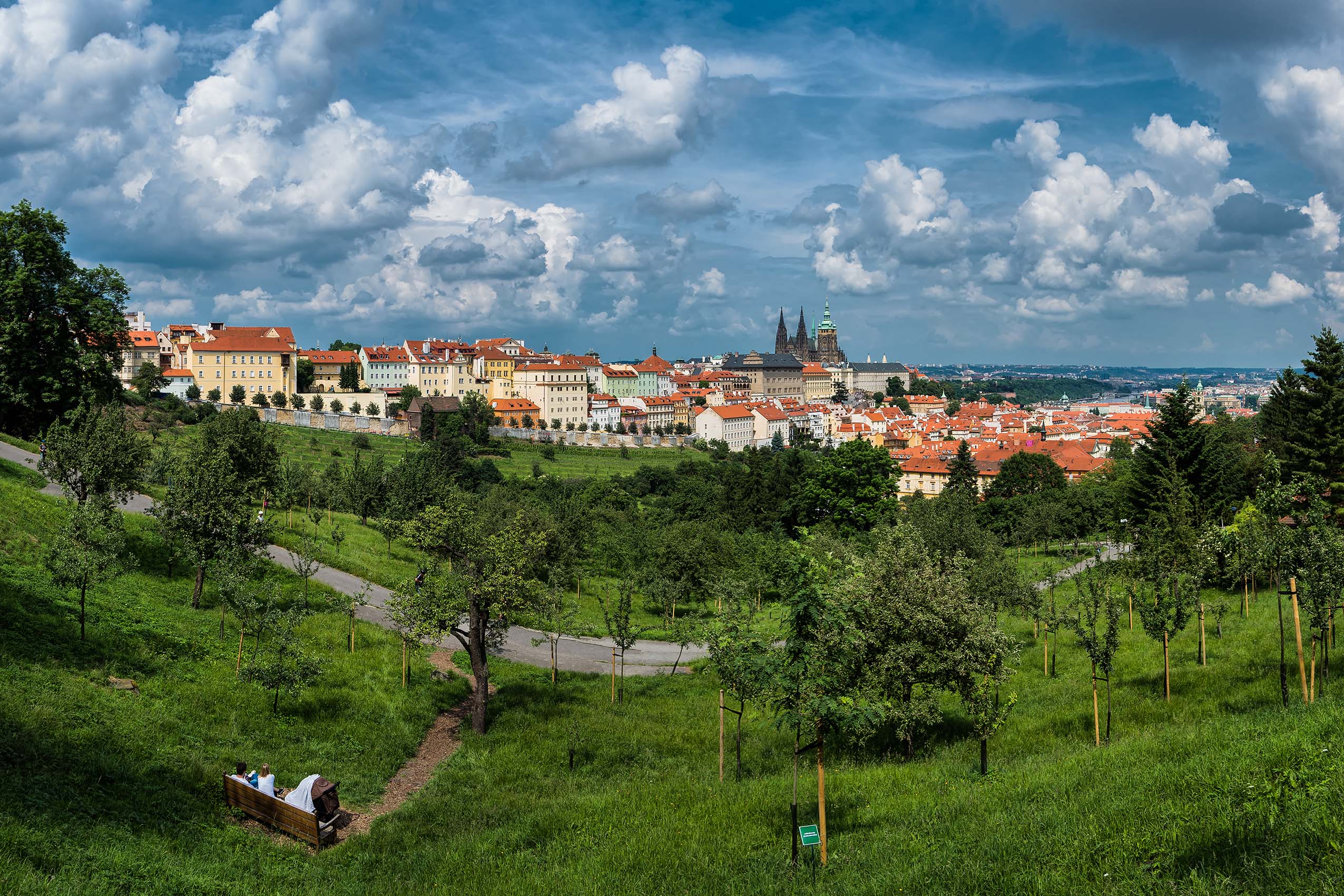 panoráma pražského hradu od Jan Stojan Photography ©