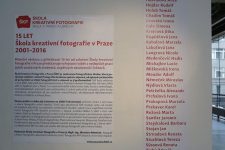 výstava jan stojan vernisáž výstavy 15 let Školy kreativní fotografie v Galerii 1, Praha 1