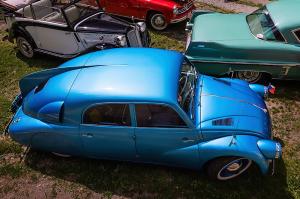 Tatra 97 Svatý Jan pod Skálou veterán jan stojan © pentax