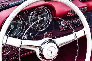 MERCEDES 190 SL veterán Svatý Jan pod Skálou jan stojan © pentax