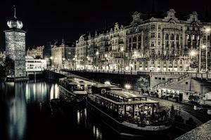 Matylda Klotylda Praha Mánes noc jan stojan fotograf pentax