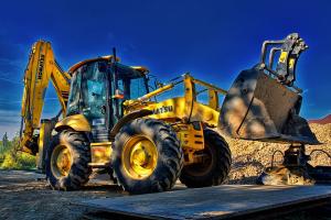 Komatsu bagr stavebni technika Jan Stojan © pentax