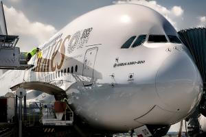 Airbus A380 Airport Letiště Václava Havla Jan Stojan © pentax